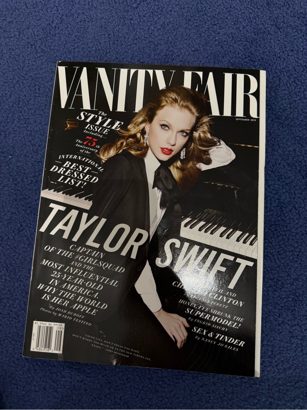 Taylor Swift 2015 Vanity Fair